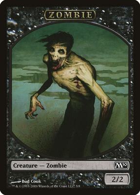 Zombie Token card from Magic 2010 (M10)