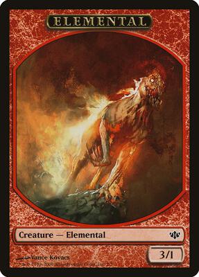 Elemental Token card from Conflux