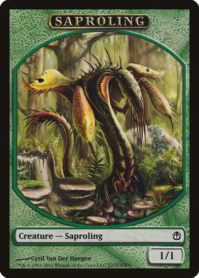 Saproling Token card from Duel Decks: Ajani vs. Nicol Bolas
