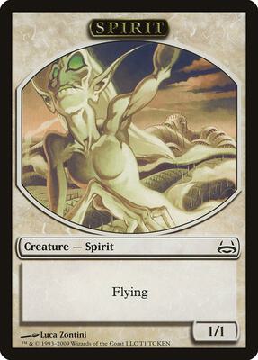 Spirit Token card from Duel Decks: Divine vs. Demonic