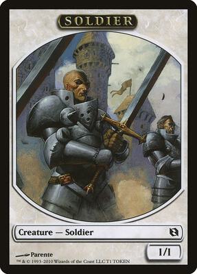 Soldier Token card from Duel Decks: Elspeth vs. Tezzeret