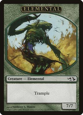 Elemental Token card from Duel Decks: Elves vs. Goblins