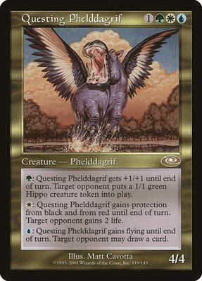 Questing Phelddagrif card from Planeshift