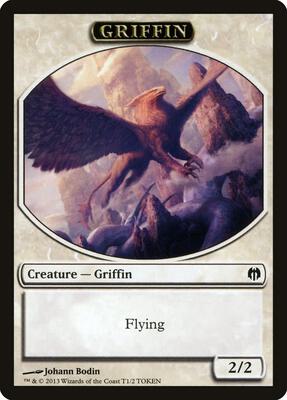 Griffin Token card from Duel Decks: Heroes vs. Monsters