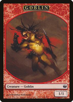 Goblin Token card from Duel Decks: Knights vs. Dragons