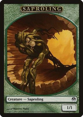 Saproling Token card from Duel Decks: Phyrexia vs. the Coalition