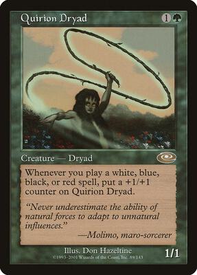 Quirion Dryad card from Planeshift