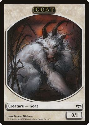 Goat Token card from Eventide