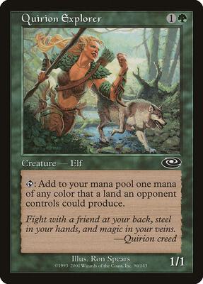 Quirion Explorer card from Planeshift