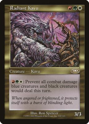 Radiant Kavu card from Planeshift