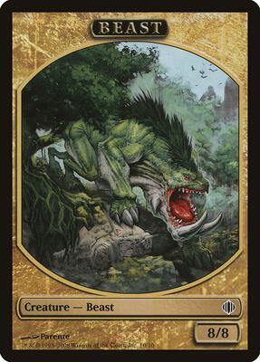 Beast Token (Multicolor) card from Shards of Alara
