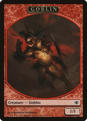 Goblin Token card from Shards of Alara