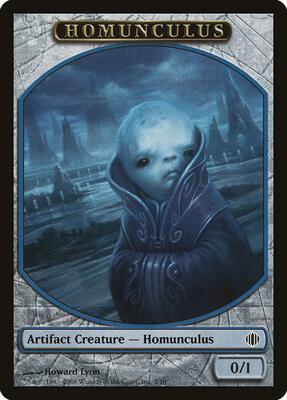 Homunculus Token card from Shards of Alara