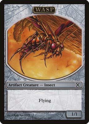 Wasp Token card from 10th Edition
