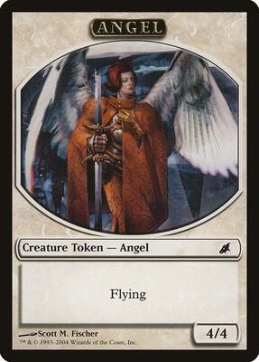 Angel Token card from Magic Player Rewards
