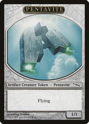Pentavite Token (MRD) card from Magic Player Rewards
