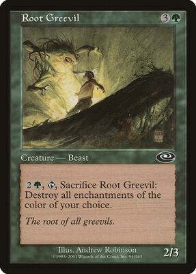 Root Greevil card from Planeshift