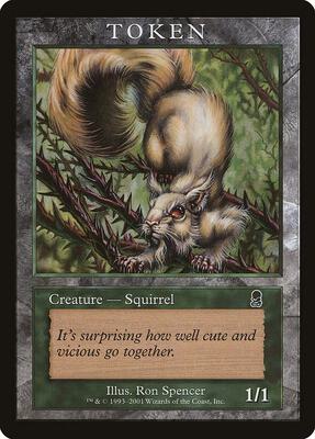 Squirrel Token (ODY) card from Magic Player Rewards