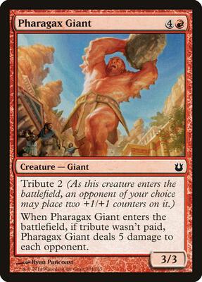 Pharagax Giant card from Born of the Gods