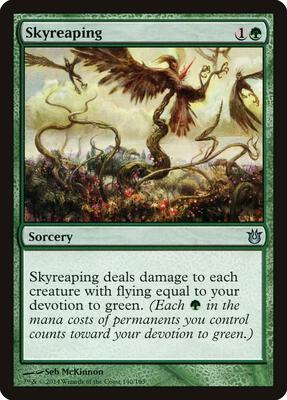 Skyreaping card from Born of the Gods