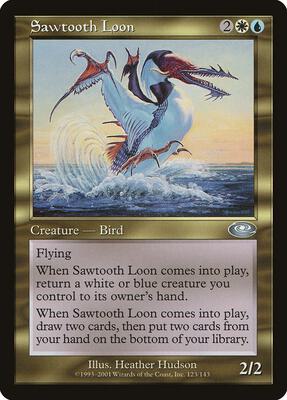 Sawtooth Loon card from Planeshift