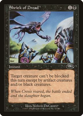 Shriek of Dread card from Planeshift