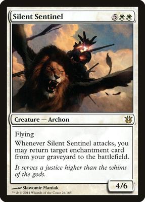 Silent Sentinel card from Born of the Gods