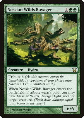 Nessian Wilds Ravager card from Born of the Gods