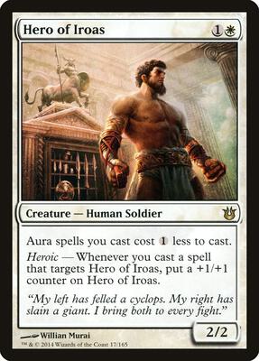 Hero of Iroas card from Born of the Gods