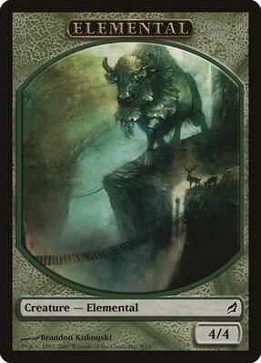 Elemental Token (8) card from Lorwyn