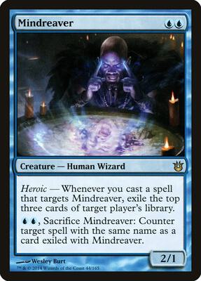 Mindreaver card from Born of the Gods