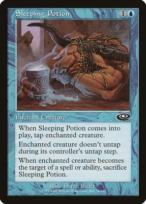 Sleeping Potion card from Planeshift
