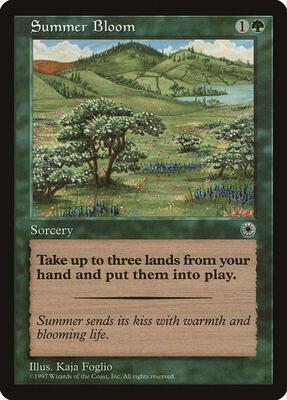 Summer Bloom card from Portal