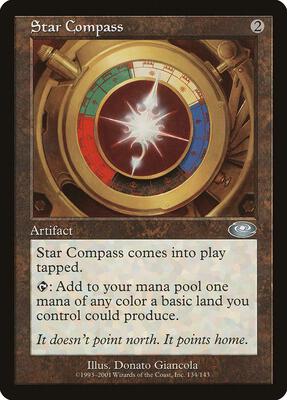 Star Compass card from Planeshift