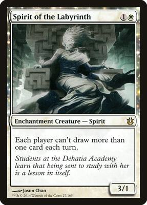 Spirit of the Labyrinth card from Born of the Gods