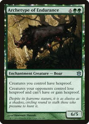 Archetype of Endurance card from Born of the Gods