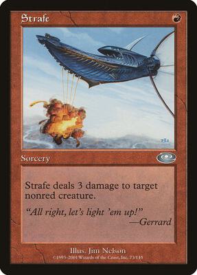 Strafe card from Planeshift