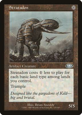 Stratadon card from Planeshift