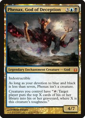 Phenax, God of Deception card from Born of the Gods