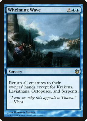 Whelming Wave card from Born of the Gods