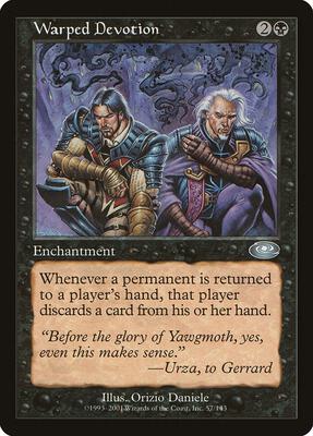 Warped Devotion card from Planeshift