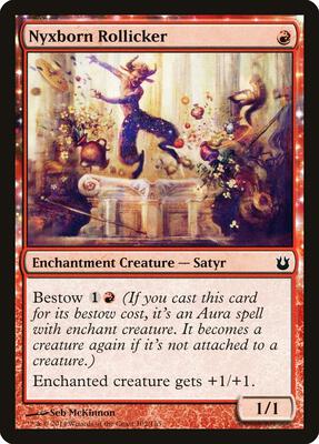 Nyxborn Rollicker card from Born of the Gods