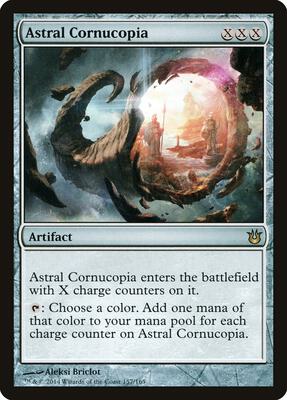 Astral Cornucopia card from Born of the Gods