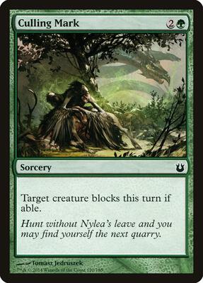 Culling Mark card from Born of the Gods