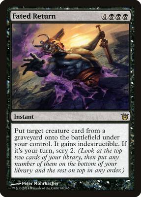 Fated Return card from Born of the Gods