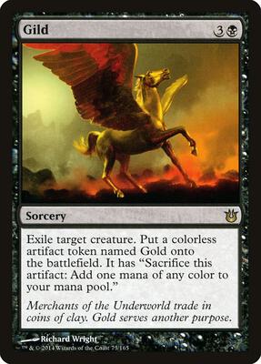 Gild card from Born of the Gods