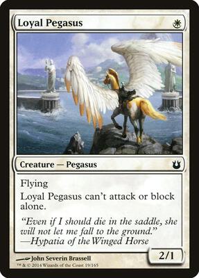 Loyal Pegasus card from Born of the Gods