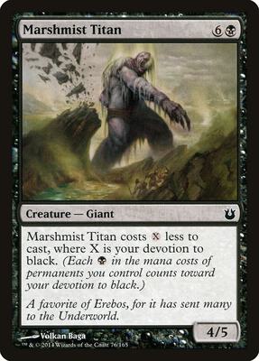 Marshmist Titan card from Born of the Gods
