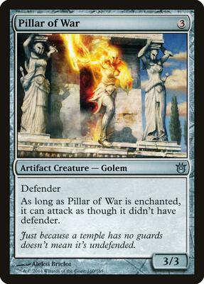 Pillar of War card from Born of the Gods