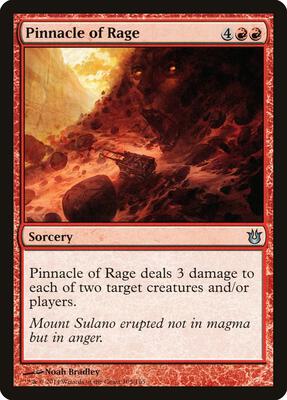 Pinnacle of Rage card from Born of the Gods